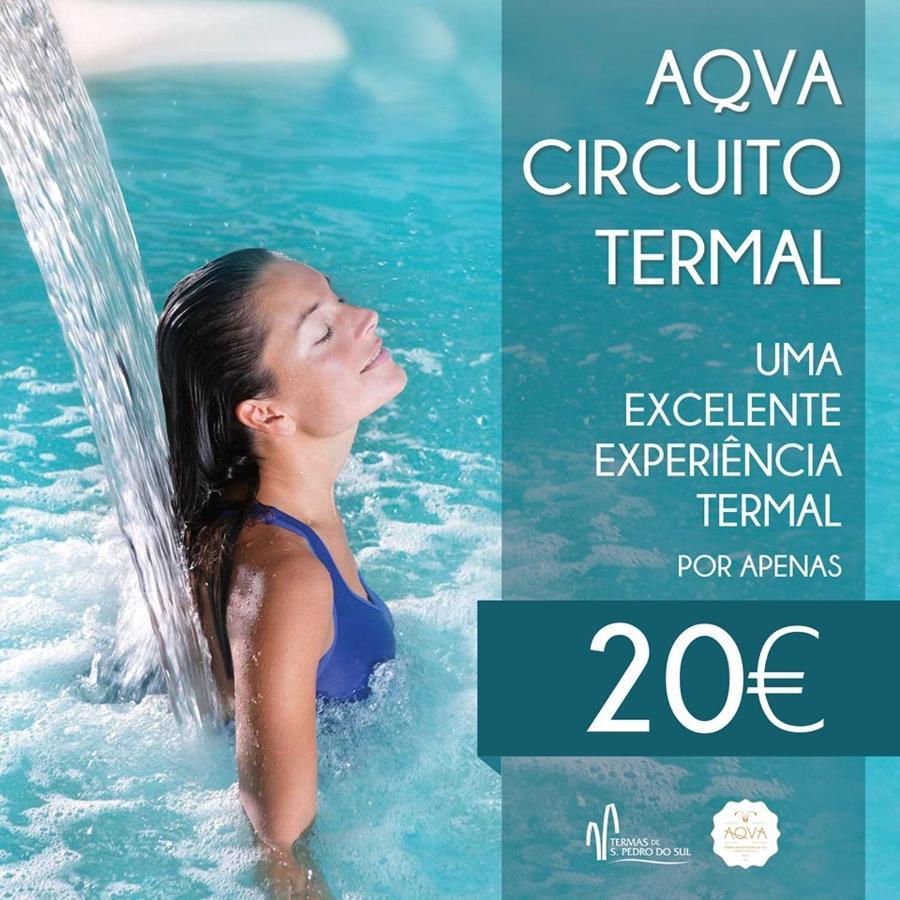 Nature E Spa Al - Termas Saude E Beleza, Totalmente Renovado - Piscinas Municipais Em Frente - Epoca Julho A Setembro São Pedro do Sul エクステリア 写真